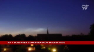 Vuurwerkshow Enchede