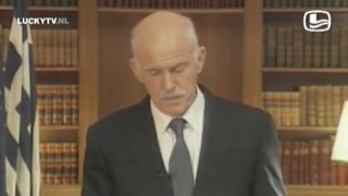 Videobood­schap Papandreou